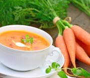 Exotische Orangen-Möhren-Suppe fast ohne Kohlenhydrate
